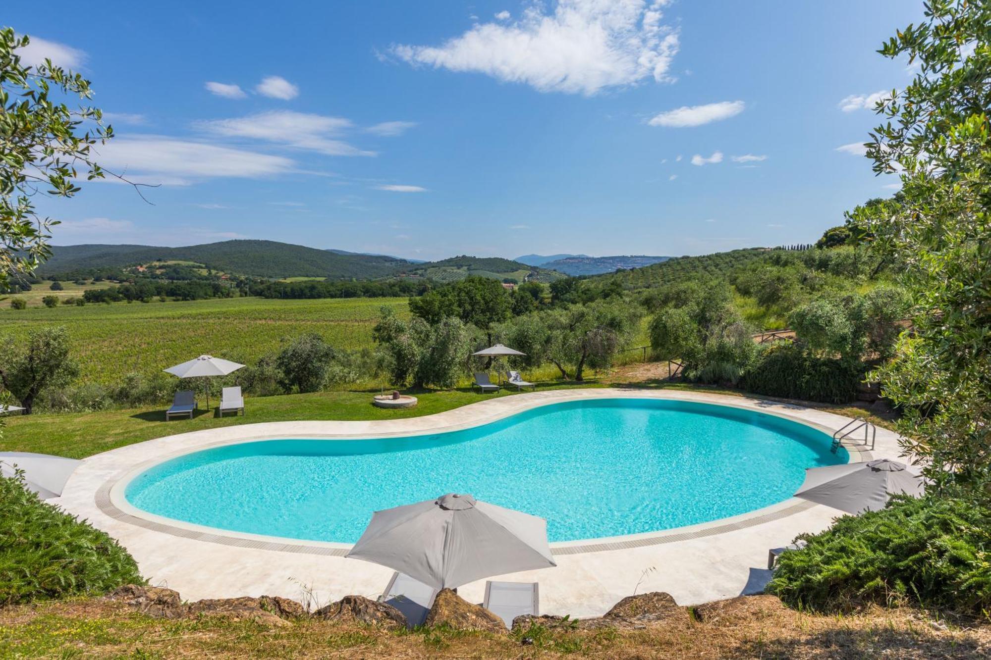 Tenuta Agricola Fraschiera Villa Massa Marittima Bagian luar foto